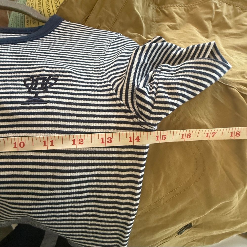 Lululemon Hold Tight Short-Sleeve Striped Shirt with added embroidery - Picture 10 of 10